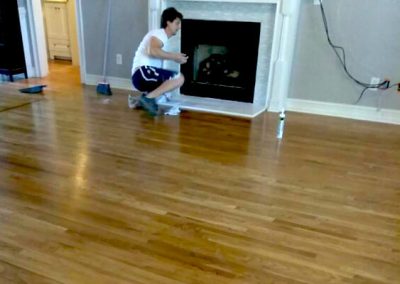 Solid Hardwood Floor Installation