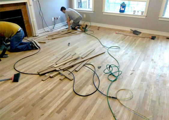 Hardwood Floor Repair Woodstock